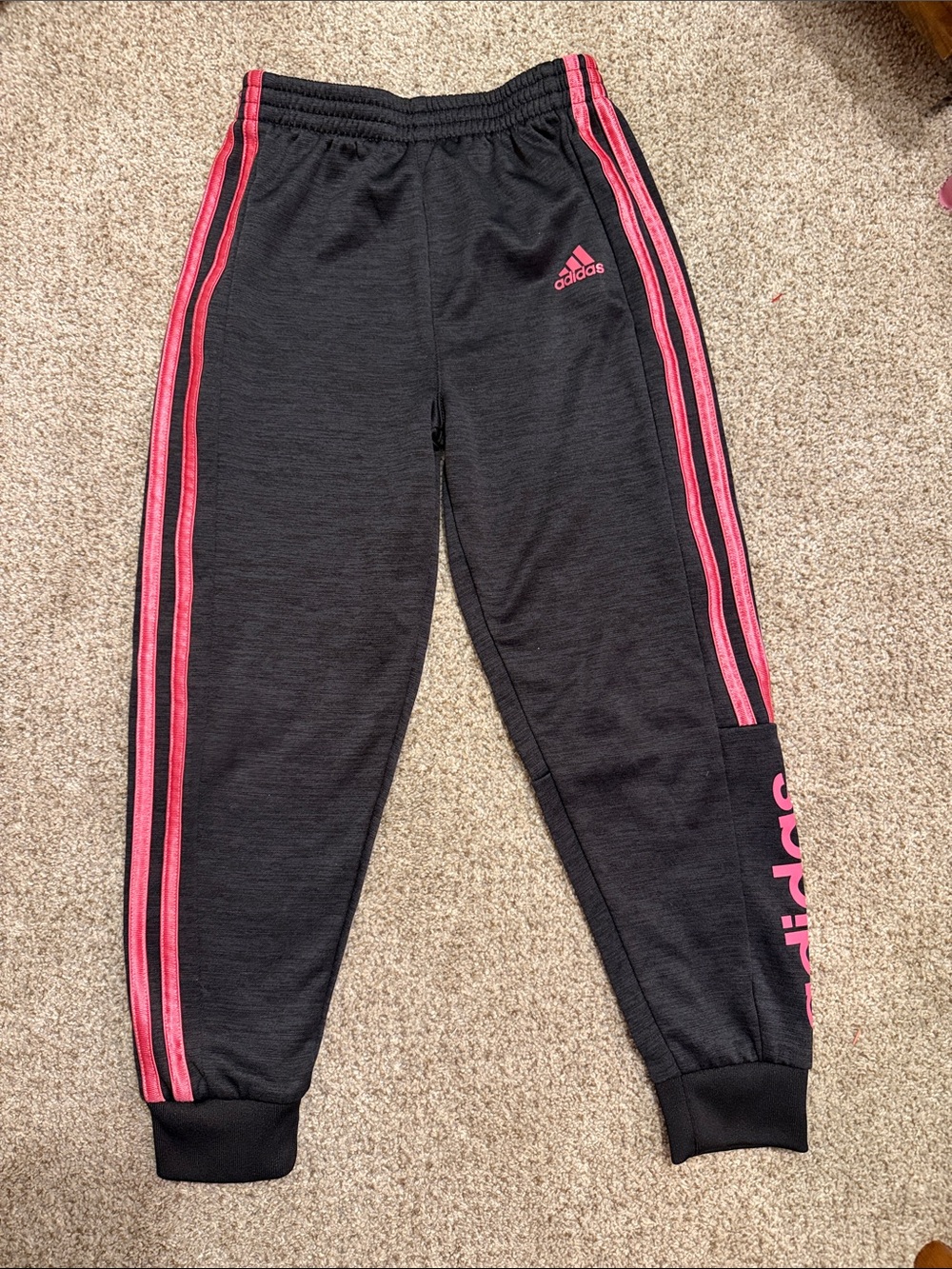 Girls 6x Adidas Athletic Pants EUC